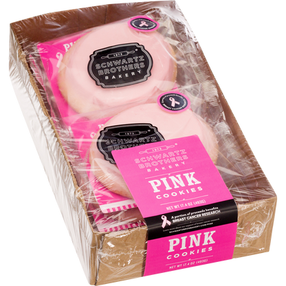 Schwartz Brother's Bakery Pink Sugar Cookie, 3.5 oz, 6 ct