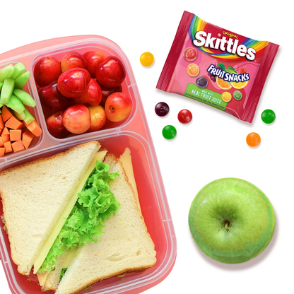 Skittles Fruit Snacks, Original, 0.8 oz, 42 ct