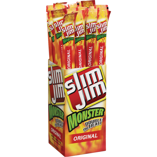 Slim Jim Snack Stick, Original, 1.94 oz, 18 ct