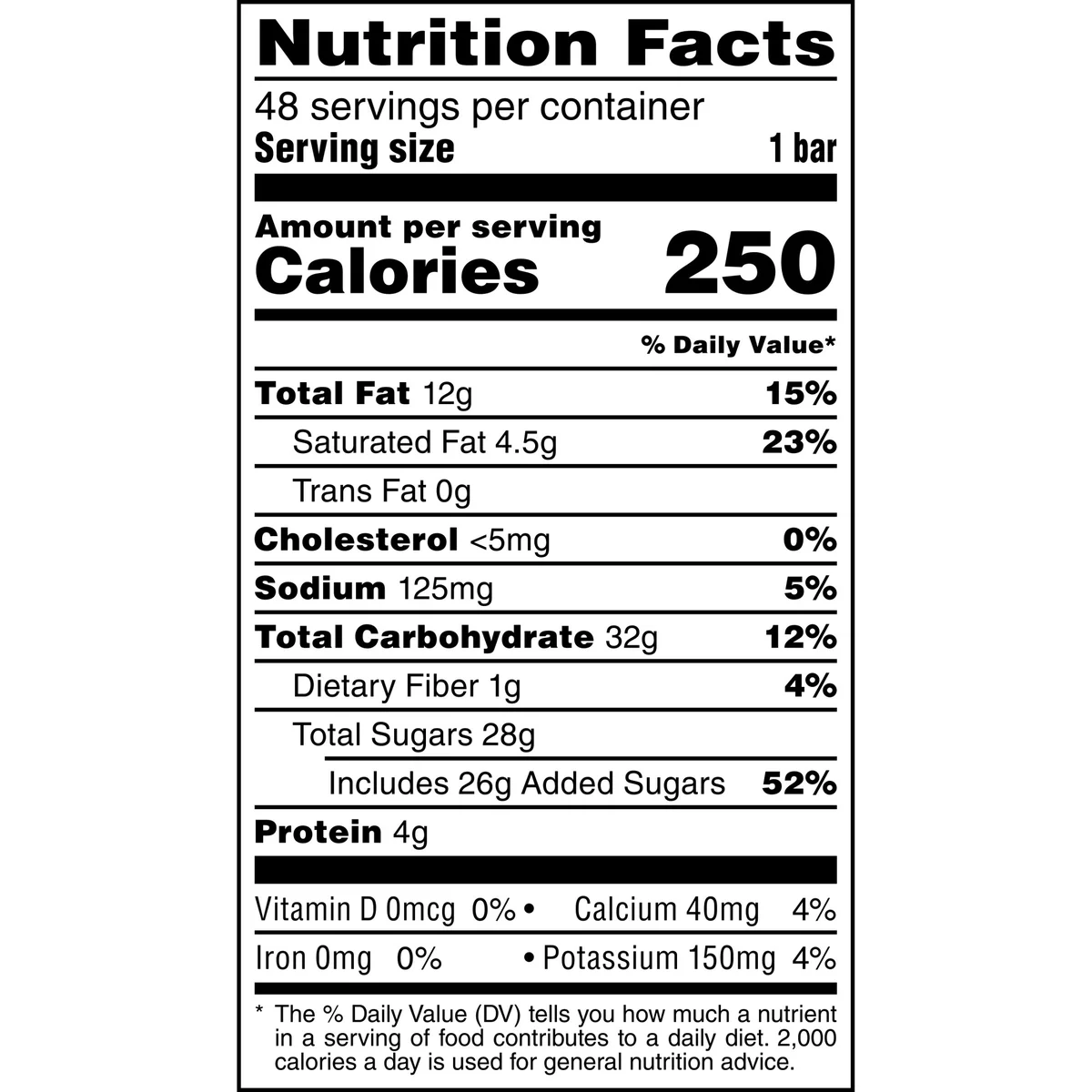 Snickers Peanut Chocolate Candy Bar, Full Size, 1.86 oz, 48 ct