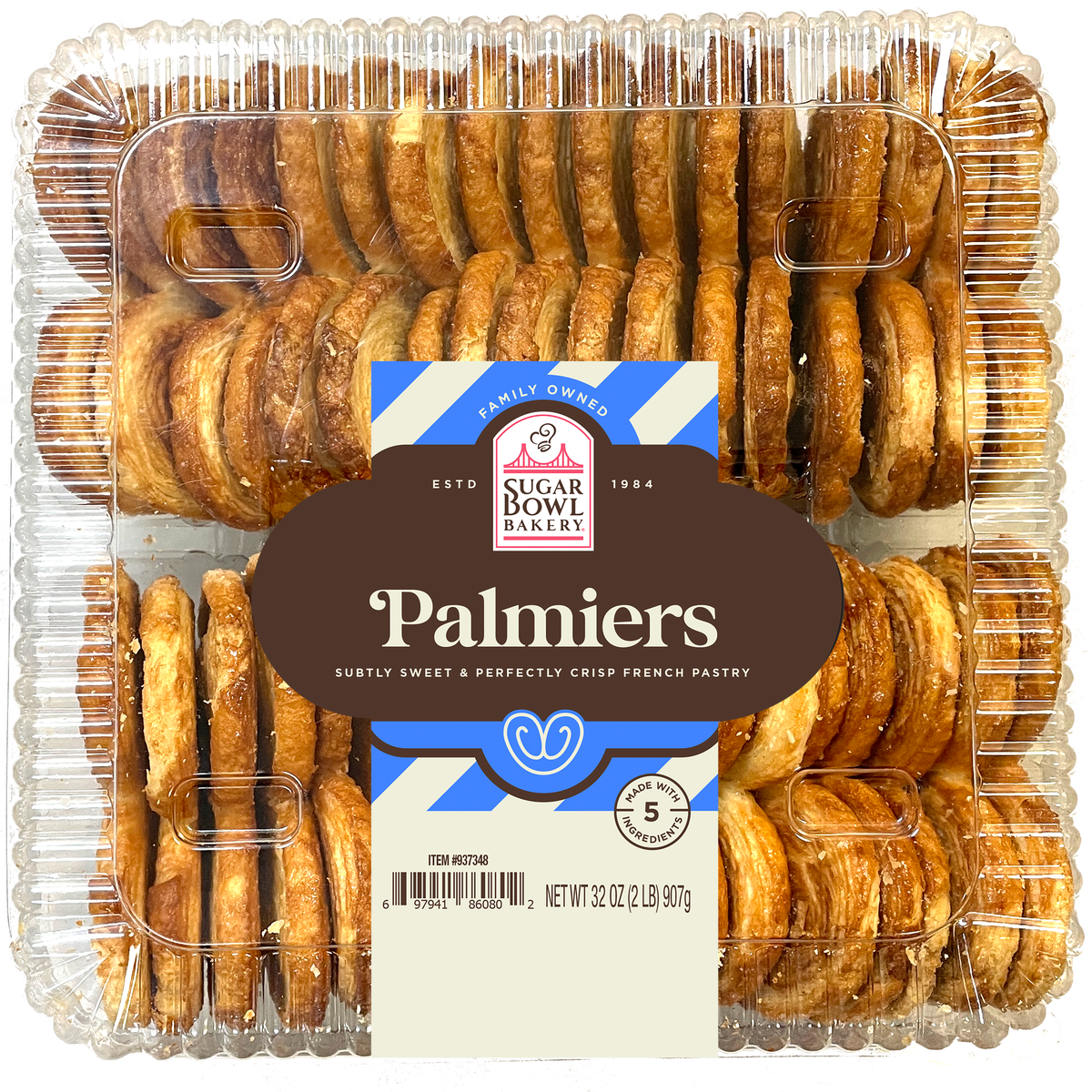 Sugar Bowl Bakery Petite Palmiers, 32 oz
