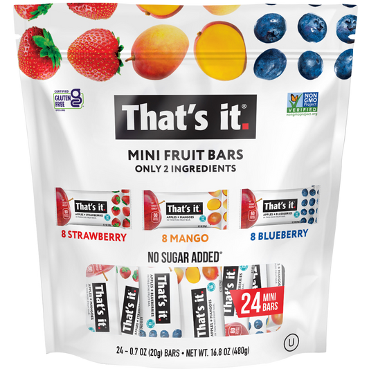 That’s it Mini Fruit Bars, Variety Pack, 0.7 oz, 24 ct