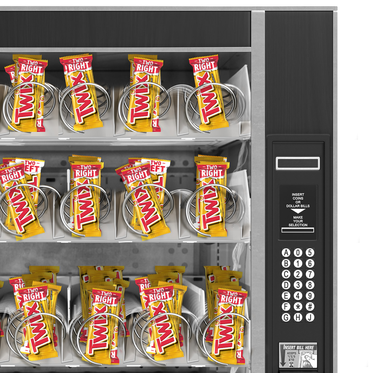 Twix Caramel Cookie Chocolate Candy Bar, Full Size, 1.79 oz, 36 ct