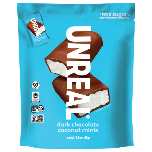 UNREAL Dark Chocolate Coconut Minis, 15.3 oz