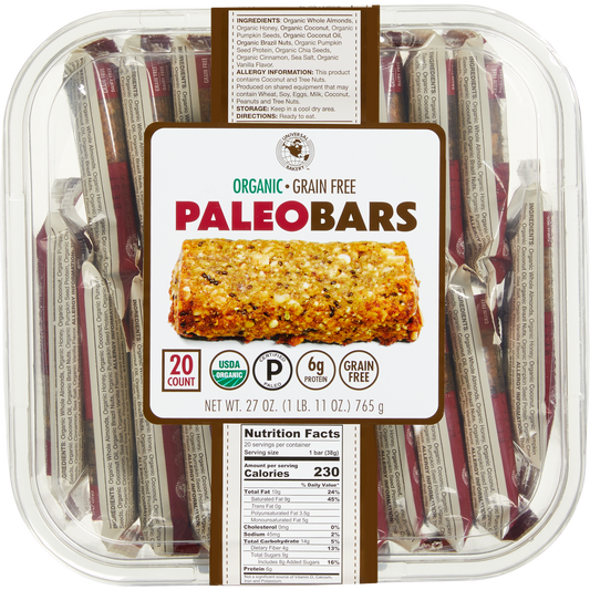 Universal Bakery Organic Paleo Bars, 20 ct
