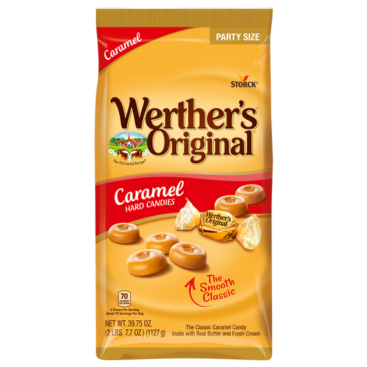 Werther's Original Hard Candy, Caramel, 39.75 oz