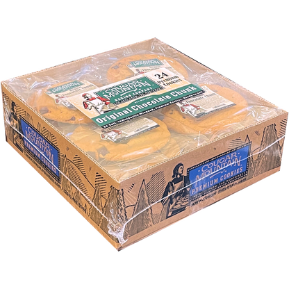 Cougar Mountain Gourmet Cookies, Original Chocolate Chunk, 3.5 oz, 24 ct