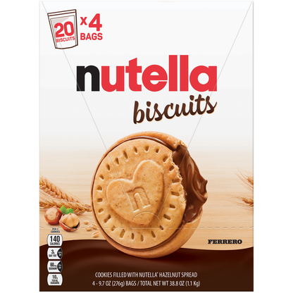 Nutella Biscuits, 9.7 oz, 4 ct