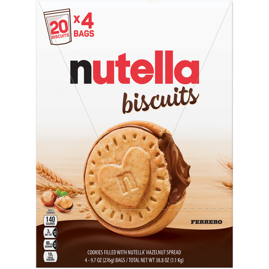 Nutella Biscuits, 9.7 oz, 4 ct