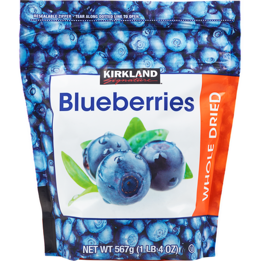 Kirkland Signature Whole Dried Blueberries, 20 oz