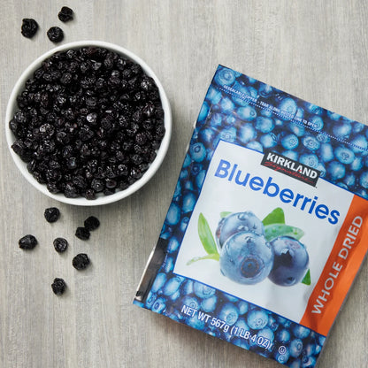 Kirkland Signature Whole Dried Blueberries, 20 oz