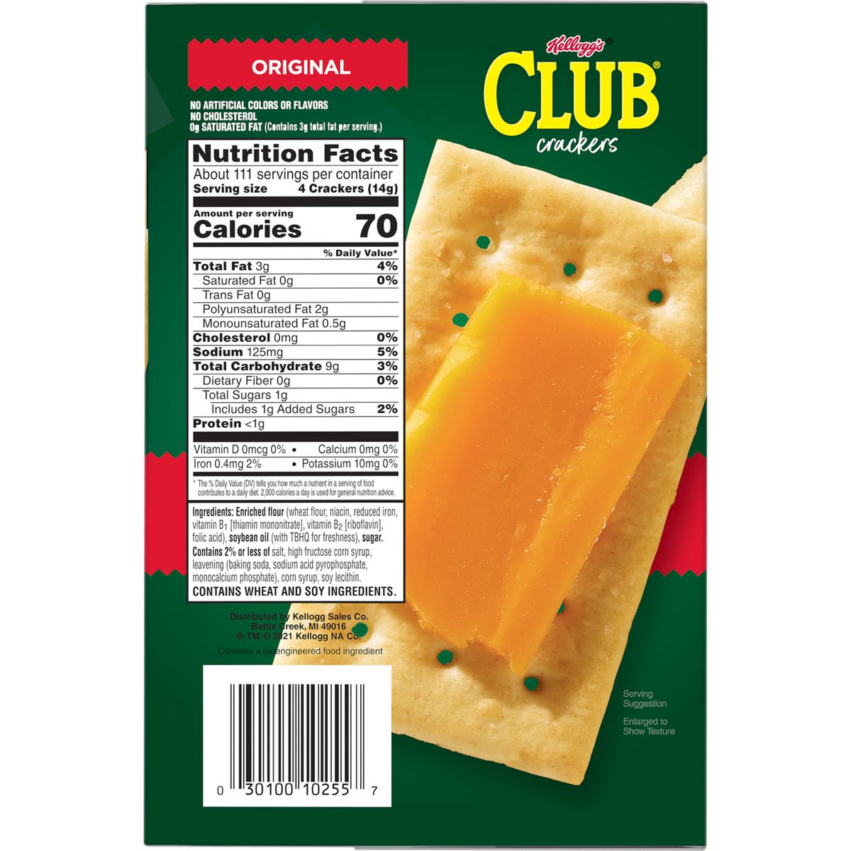Kellogg's Club Crackers, Original, 13.7 oz, 4 ct