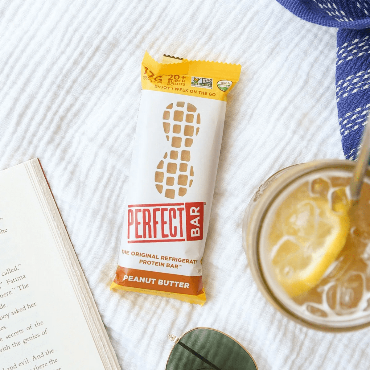 Perfect Bar Organic Protein Bar, Variety Pack, 12 ct
