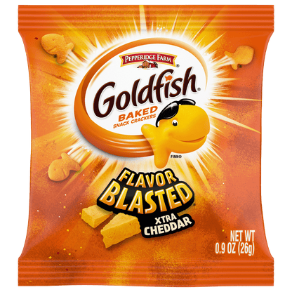 Goldfish Baked Snack Crackers, Variety Pack, 45 ct