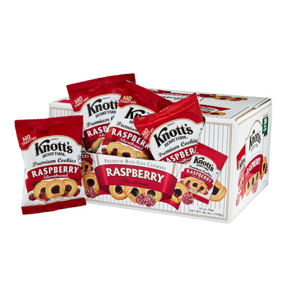 Knott's Berry Farm Premium Shortbread Cookies, Raspberry, 2 oz, 36 ct