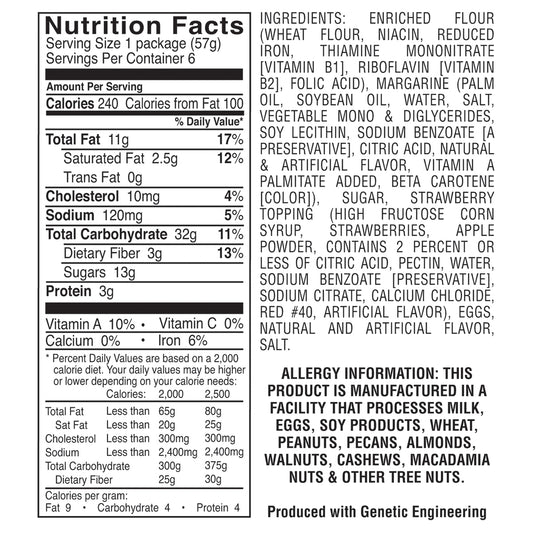 Knott's Berry Farm Premium Shortbread Cookies, Strawberry, 2 oz, 36 ct