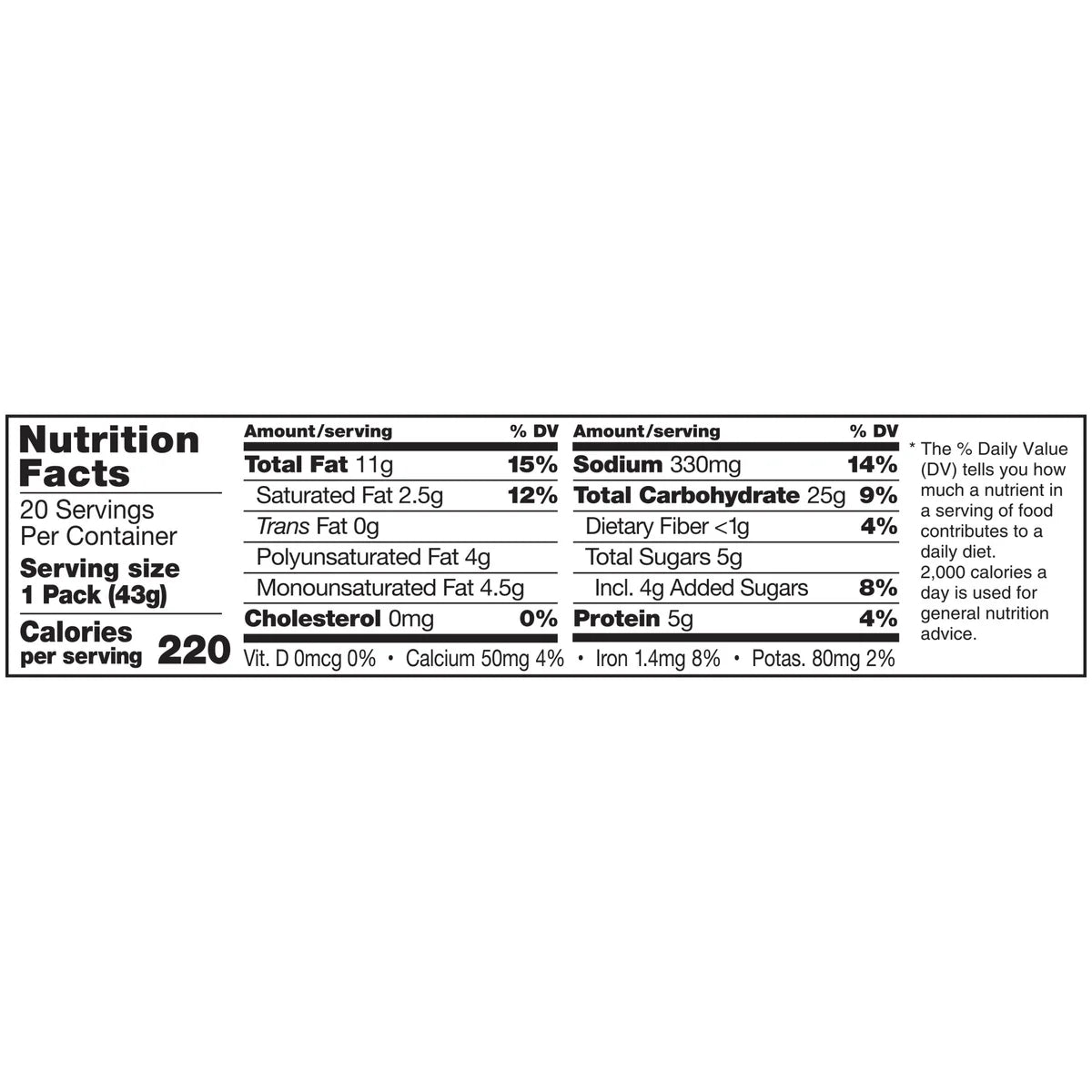 Lance ToastChee Sandwich Crackers, Peanut Butter, 1.5 oz, 40 ct