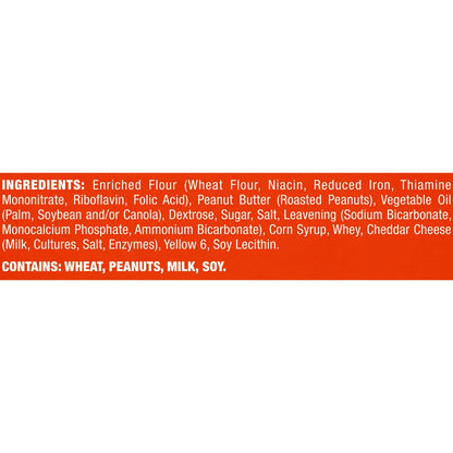 Lance ToastChee Sandwich Crackers, Peanut Butter, 1.5 oz, 40 ct