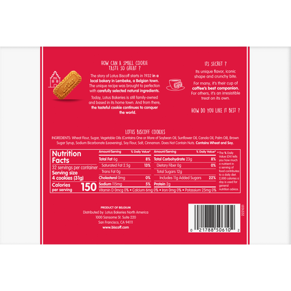 Lotus Biscoff Cookies, 35.2 oz