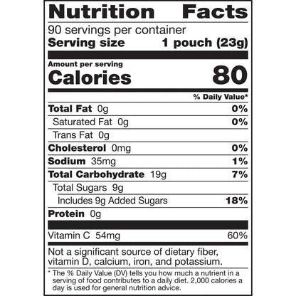 Mott's Fruit Flavored Snacks, Assorted Fruit, 0.8 oz, 90 ct