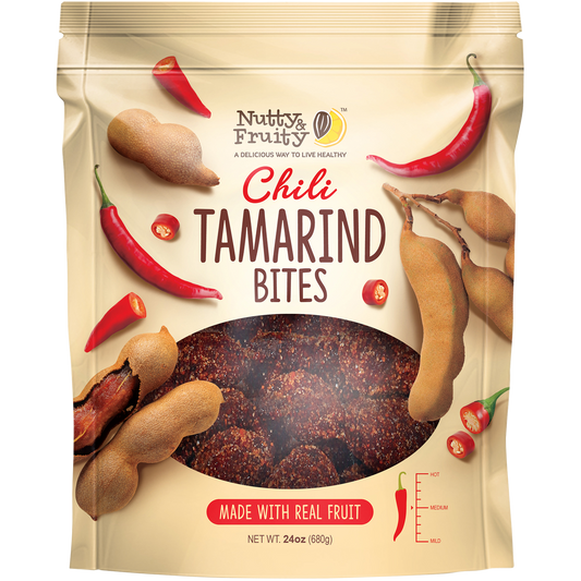 Nutty & Fruity Spicy Chili Tamarind Bites, 24 oz